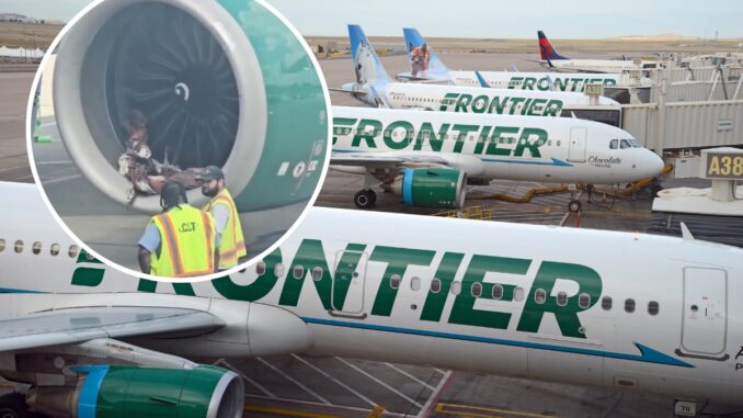 Frontier-Air-Plane-Damaged-After
